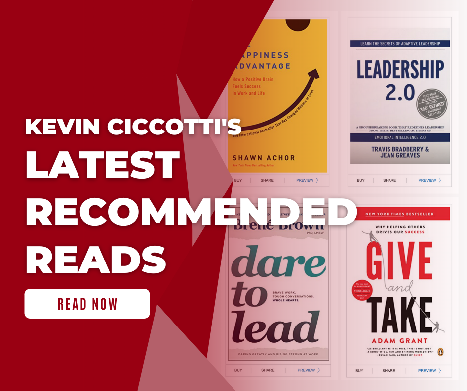 Kevin Ciccotti's Favorite Reads