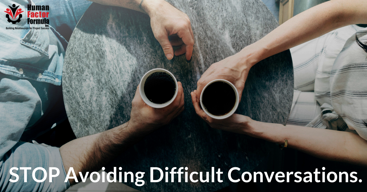 stop avoiding difficult conversations